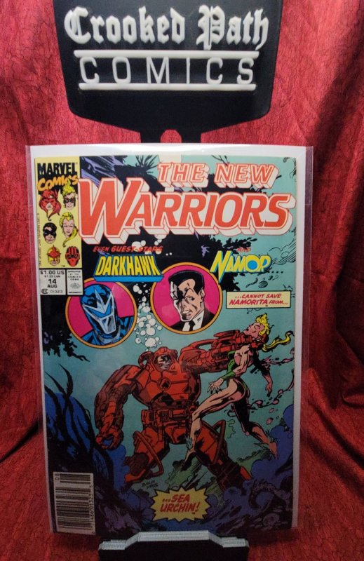 The New Warriors #14 Newsstand Edition (1991)