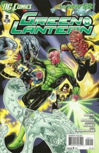 Green Lantern #2 DC Comics 12/11 (VFNM 9.0/Stock Photo)