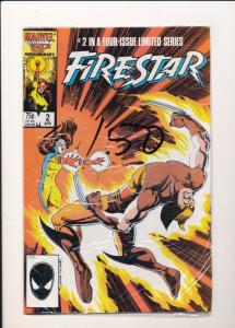 MARVEL Comics -Lot of 4- FIRESTAR COMICS #1,2,3,4 VG/FINE (SIC223)