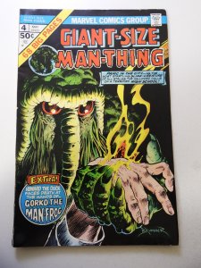 Giant-Size Man-Thing #4 (1975) FN- Condition MVS Intact