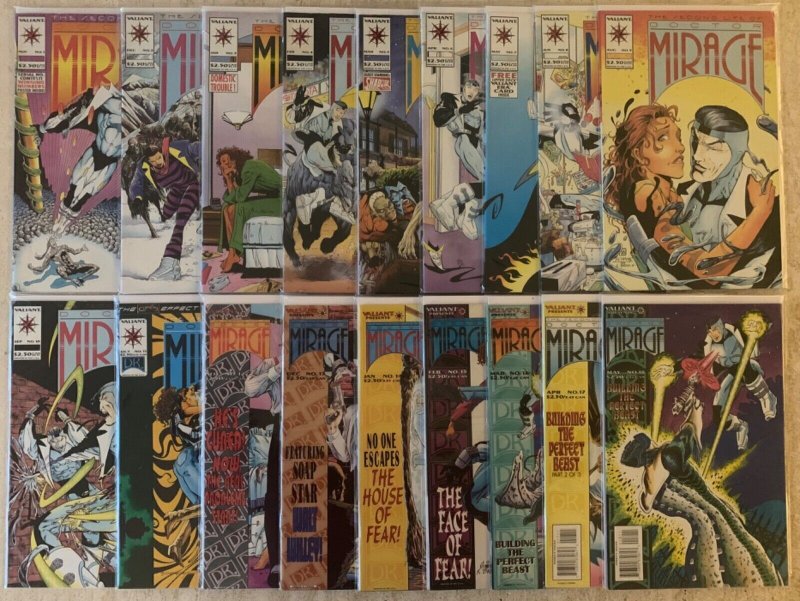 SECOND LIFE OF DOCTOR MIRAGE 1-18 | VALIANT 1993-1995 | COMPLETE SERIES!