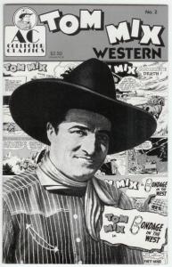 TOM MIX WESTERN (1989 AC) 2 (2.50 CVR) F-VF PHOTO COVER COMICS BOOK