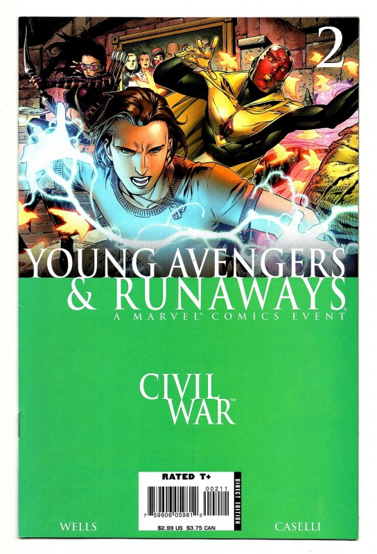 CIVIL WAR: YOUNG AVENGERS & RUNAWAYS #01-04 (2006) JIM CHEUNG | 4 BOOK SET