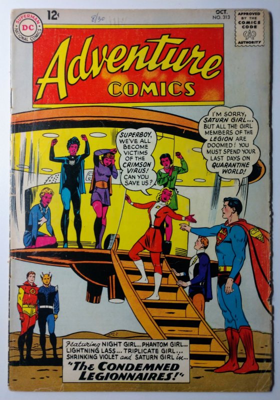 Adventure Comics #313 (4.5, 1963)