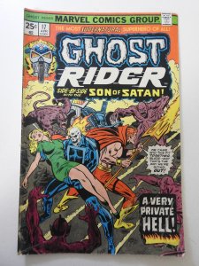 Ghost Rider #17 (1976) VG Condition moisture stain