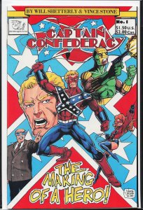 Captain Confederacy #1 (1986) Ant Boy [Key Issue]