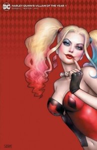 HARLEY QUINN's VILLAIN OF THE YEAR #1  NATHAN SZERDY MINIMAL TRADE VARIANT DC NM