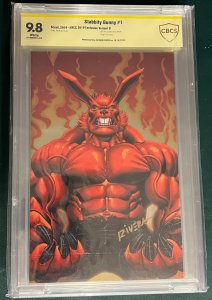 Stabbity Bunny #1 2019 Ed McGuinness NYCC Foil Graded CBCS 9.8 Scout Comics GB03