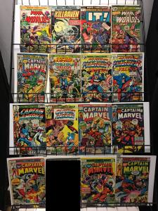 Marvel Bronze Age Reader's Lot of 63Diff Spider-Man F4 Kull SciFi Eclectic!