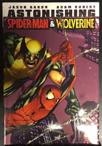 Astonishing Spider-Man & Wolverine Jason Aaron Marvel Comics HC with Dust Jacket