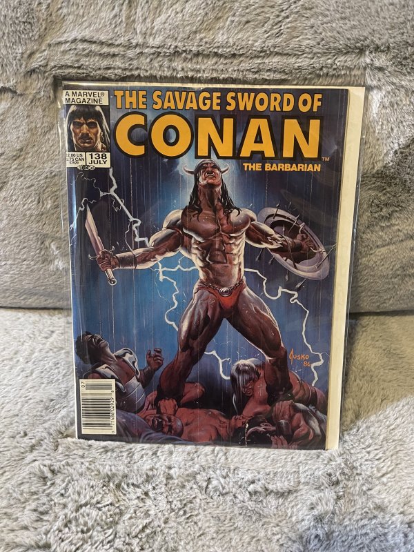 The Savage Sword of Conan #138  (1987)