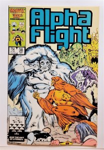 Alpha Flight #38 (Sep 1986, Marvel) VF+