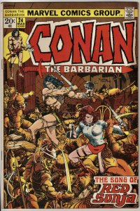 Conan the Barbarian #24 (1973) VF
