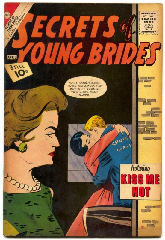 Secrets of Young Brides #30 1962- Charlton Romance VG/F