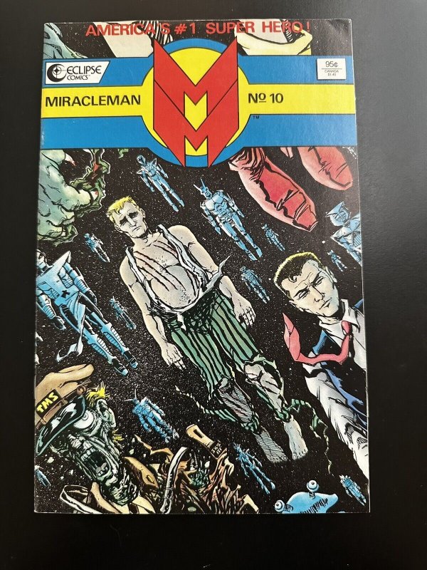 MIRACLEMAN # 10 Dec. 1986 Eclipse Comics Priced Accordingly See Images