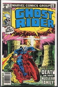 Ghost Rider #40 (1980) Ghost Rider