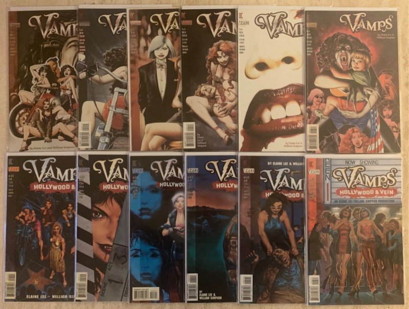 VAMPS 1-6 + VAMPS: HOLLYWOOD AND VEIN 1-6 | 2 COMPLETE SERIES | VF- TO VF