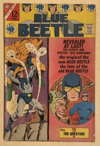 Blue Beetle #2 VG- 3.5 Charlton 1967 Origin Ted Kord/Blue Beetle