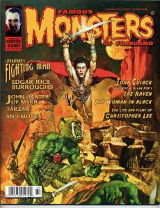 Famous Monsters of Filmland #260 CHRISTOPHER LEE & JOHN CARTER OF MARS COVER SET