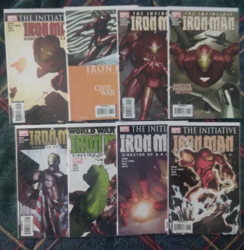 Iron Man (2005) #11,12,13,16-19,22,23,25,28-32, Ann. #1 Director of SHIELD
