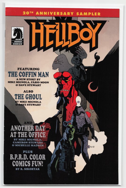 Hellboy 20th Anniversary Sampler (2014) Hellboy
