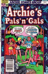 Archie's Pals 'n Gals #160 VG ; Archie | low grade comic September 1982 Camping