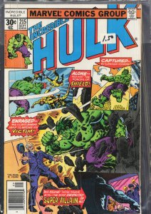 The Incredible Hulk #215 (1977) Hulk