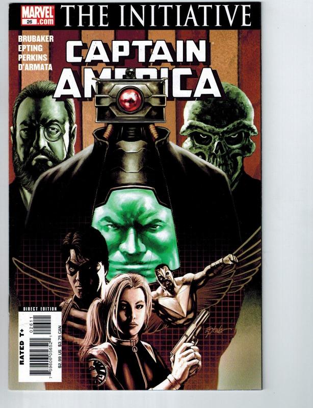 Captain America # 26 NM Marvel Comic Book Ed Brubaker Steve Epting Series S82