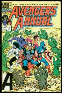 AVENGERS ANNUAL #13 1984-HULK-HOLOCAUST VF