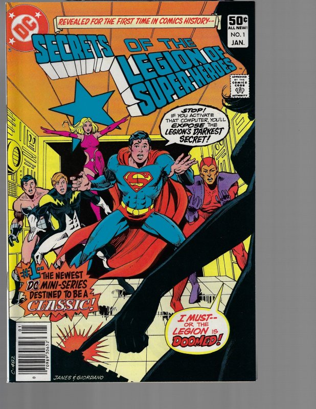 Secrets of the Legion of Super-Heroes #1 (DC, 1981) NM