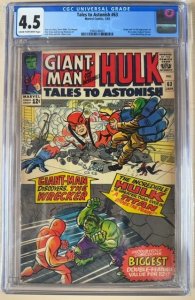 Tales to Astonish #63 (1965)  CGC 4.5