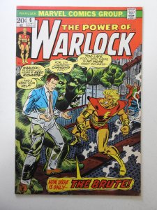 Warlock #6 (1973) VG Condition! Moisture stain