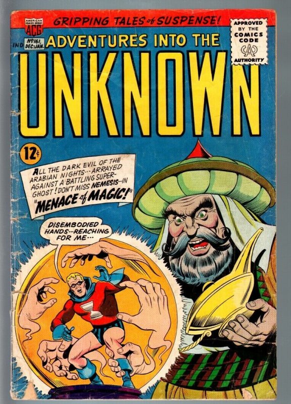 Adventures Into The Unknown #161 1965- Nemesis G