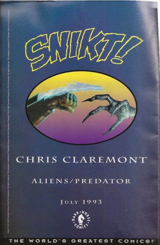 Aliens: Rogue #2 (1993) - NM