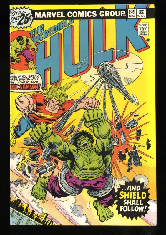 Incredible Hulk #199 VF 8.0 Doc Samson!