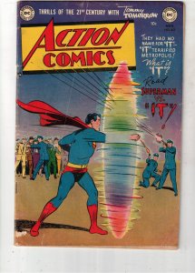 Action Comics #162 (1951) Mid-Grade VG/FN Superman vs It COVELL CERT Vigilante