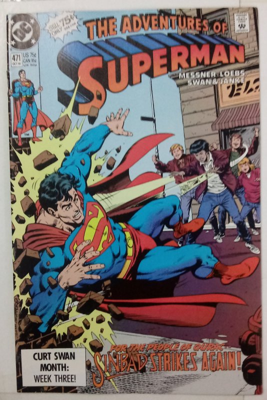 Adventures of Superman Comic Book Lot of 9