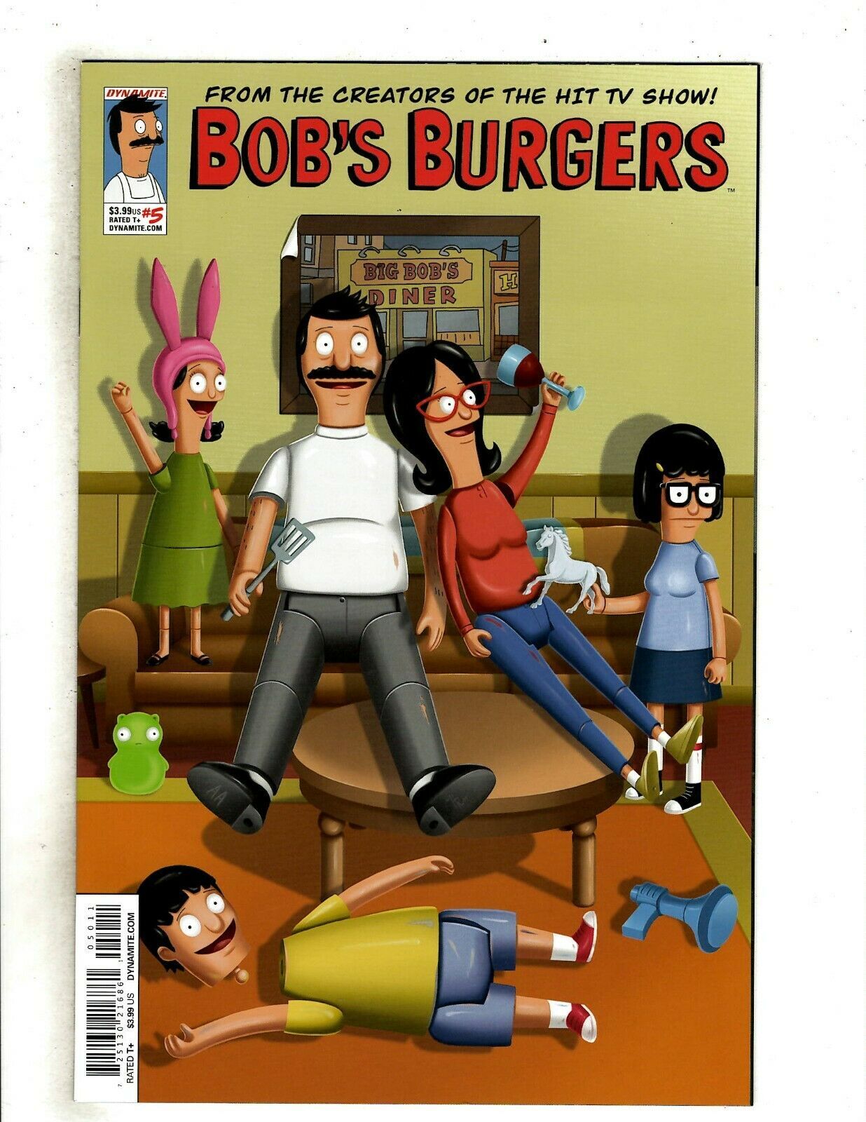 Bob's Burgers # 5 NM Dynamite Comic Book TV Show 1st Print Cartoon GE8 |  Comic Books - Modern Age, Marvel, Batman / HipComic