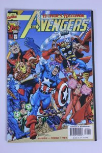 Avengers #1 Yellow Logo Direct Edition (1998) The Avengers NM