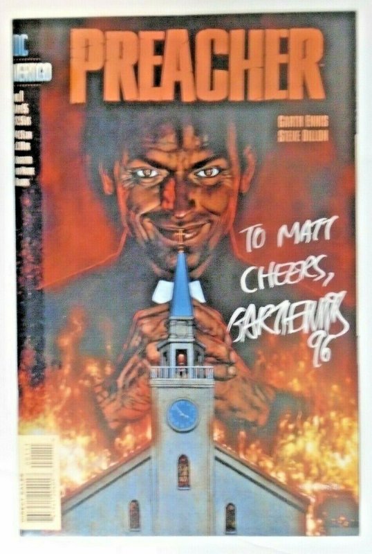 Preacher (1995 Vertigo/DC) #1 Signed by Garth Ennis