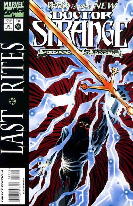 Doctor Strange: Sorcerer Supreme #75 FN ; Marvel | Last Rites 4