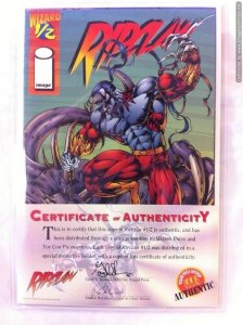 Ripclaw #1/2 Comic Book Wizard Exclusive w/ COA Image 1994
