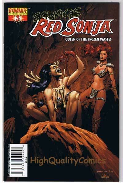 RED SONJA : Queen of the Frozen Wastes #3, Homs, NM, more RS in store
