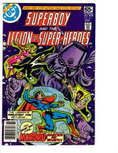 4 Superboy and The Legion of Super-Heroes DC Comic Books # 245 246 247 248 BH21