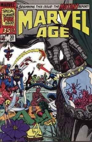 Marvel Age #30, VF+ (Stock photo)