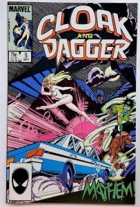Cloak and Dagger #5 (Mar 1986, Marvel) VF   