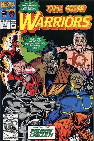 New Warriors (1990) 21-A  VF/NM