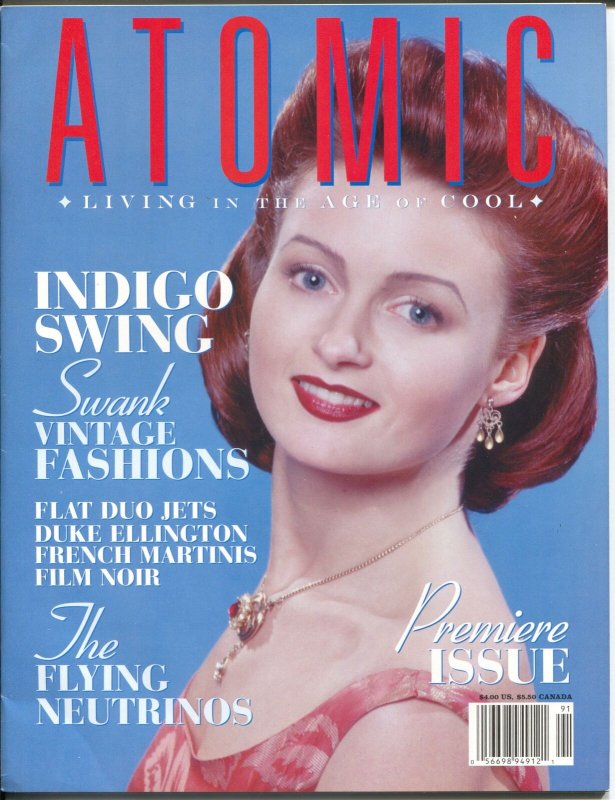 Atomic-The Magazine of Retro Culture-Spring 1999-1st issue-culture-music-VF