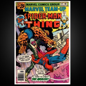 Marvel Team-Up #47 (1976) The Thing VG/FN