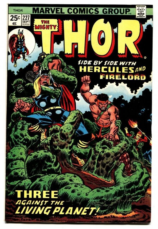 Thor #227 1974- comic book - HERCULES and FIRELORD- Bronze Age- VF/NM 
